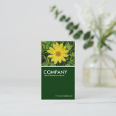 Helianthus - Donkergroen Visitekaartje (Staand voorkant)