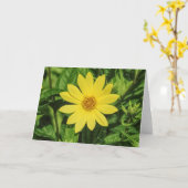 Helianthus 'Lemon Queen' Zonnebloem Kaart (Gele Bloem)