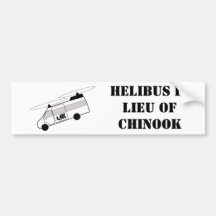 Helibus-Bumpersticker