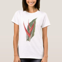 Heliconia 1800s  Botanisch T-shirt