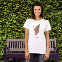 Heliconia 1800s  Botanisch T-shirt