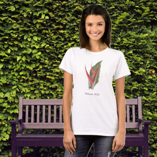 Heliconia 1800s  Botanisch T-shirt