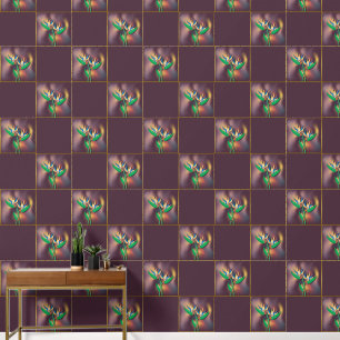 Heliconia Bloemboeket Behang