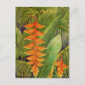 Heliconia Briefkaart (Voorkant)