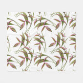 Heliconia Fleece Blanket (Voorkant (Horizontaal))