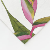 Heliconia Fleece Blanket (Hoek)