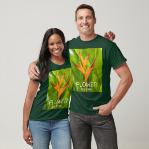 Heliconia Flowers Botanisch Plant Tuinontwerp T-shirt