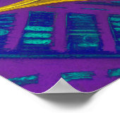 Heliconia Flowers Tropic Botanical Bold Floral Ar Poster (Hoek)