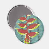 Heliconia Magnet (Voorkant / Achterkant)