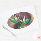 Heliconia Ovale Sticker (Envelop)