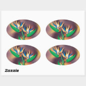 Heliconia Ovale Sticker (Vel)