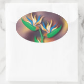 Heliconia Ovale Sticker (Tas)