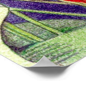 Heliconia Poster (Hoek)