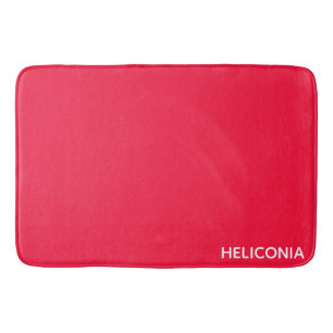 Heliconia rode kleurnaam badmat