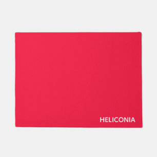 Heliconia rode kleurnaam deurmat
