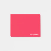 Heliconia rode kleurnaam post-it® notes (Voorkant)