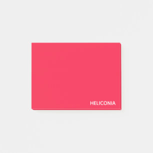 Heliconia rode kleurnaam post-it® notes
