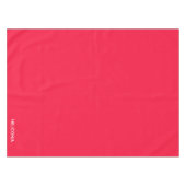 Heliconia rode kleurnaam tafelkleed (Voorkant (Horizontaal))