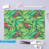 Heliconia tropische floraal tissuepapier (Craft)
