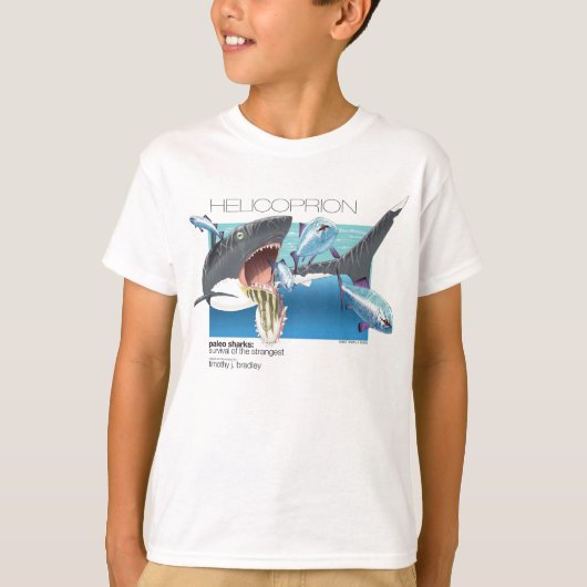 Helicoprion T-shirt (Voorkant)