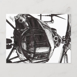 HELICOPTER BRIEFKAART