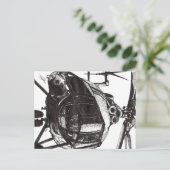 HELICOPTER BRIEFKAART (Staand voorkant)