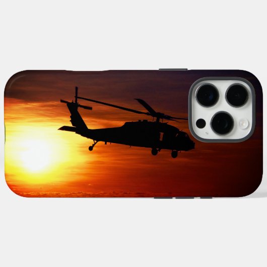 Helicopter  Case-Mate iPhone case (Achterkant (horizontaal))