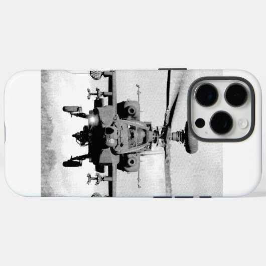 Helicopter Case-Mate iPhone case (Achterkant (horizontaal))