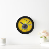 Helicopter Clock Flying Helicopter Wall Clock Gift Ronde Klok (Huis)