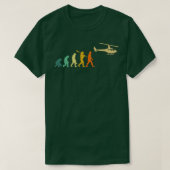 Helicopter Evolution helicopters  T-shirt (Design voorkant)