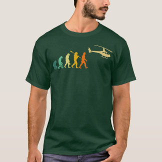 Helicopter Evolution helicopters  T-shirt