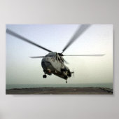 HELICOPTER LANDING POSTER (Voorkant)