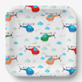 Helicopter  papieren bordje