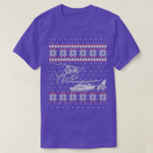 Helicopter pilot Ugly Christmas Sweater  T-shirt (Design voorkant)