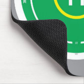 HeliDECK groen Muismat (Hoek)