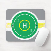 HeliDECK groene Muismat 2 (Met muis)