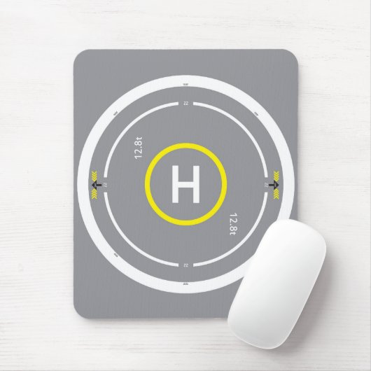 HeliDECK Muismat 3 Grijs (Met muis)