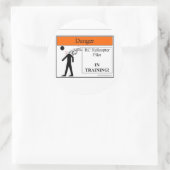 HeliIntraining JPG Ronde Sticker (Tas)