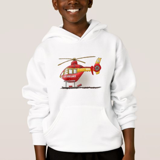 Helikopter Ambulance Kinder sweatshirt (Voorkant)