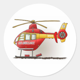Helikopter Ambulance Sticker