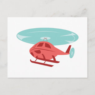 Helikopter Briefkaart