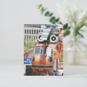 helikopter briefkaart (Staand voorkant)