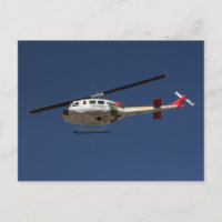 Helikopter Briefkaart reddingsdienst politie