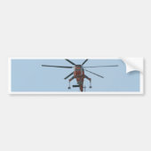 helikopter bumpersticker (Voorkant)