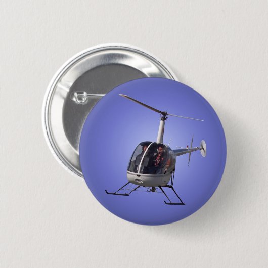 Helikopter Button/Button voor helikopterhelikopter Ronde Button 5,7 Cm (Voorkant /achterkant)