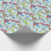 helikopter cadeaupapier (Hoek)