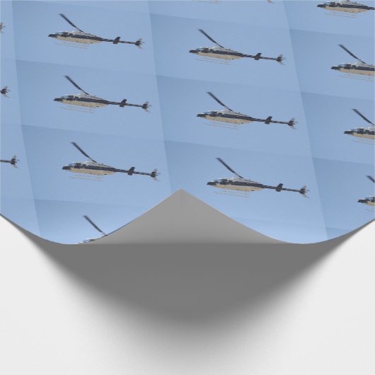 Helikopter Cadeaupapier (Hoek)