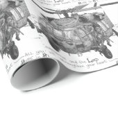 Helikopter Cadeaupapier (Rol Hoek)