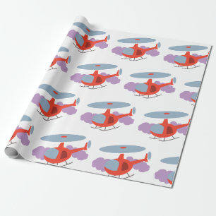 Helikopter Cadeaupapier