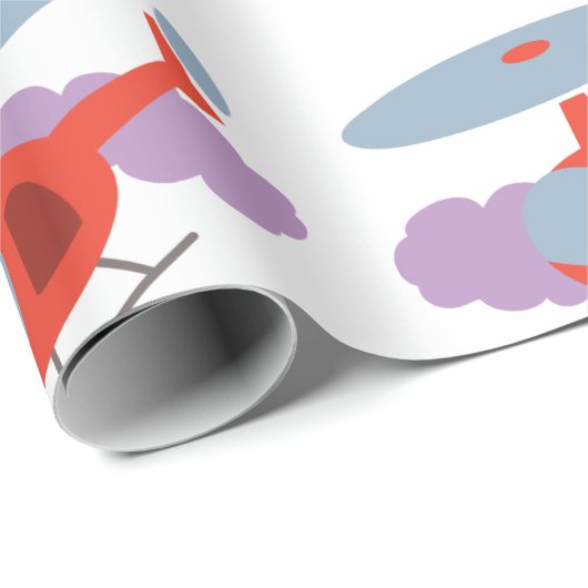 Helikopter Cadeaupapier (Rol Hoek)